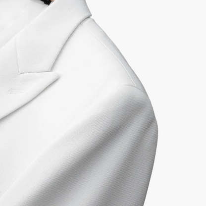 Veste de costume croisée élégante pour homme – Style formel moderne soirée ou cérémonie