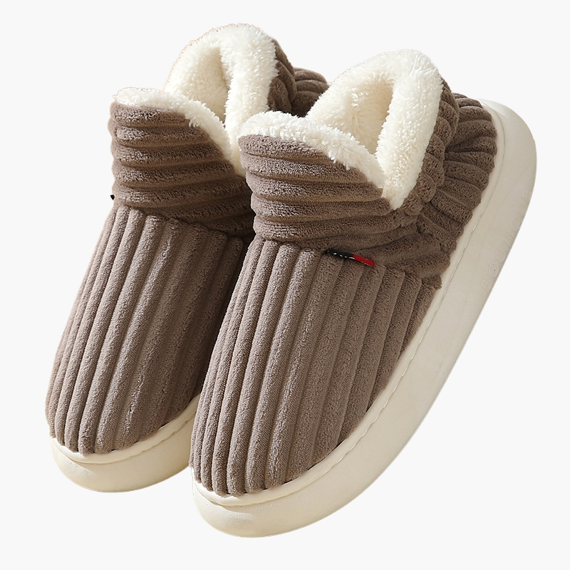 Ultra comfortable unisex winter slippers for indoors, modern style, non-slip