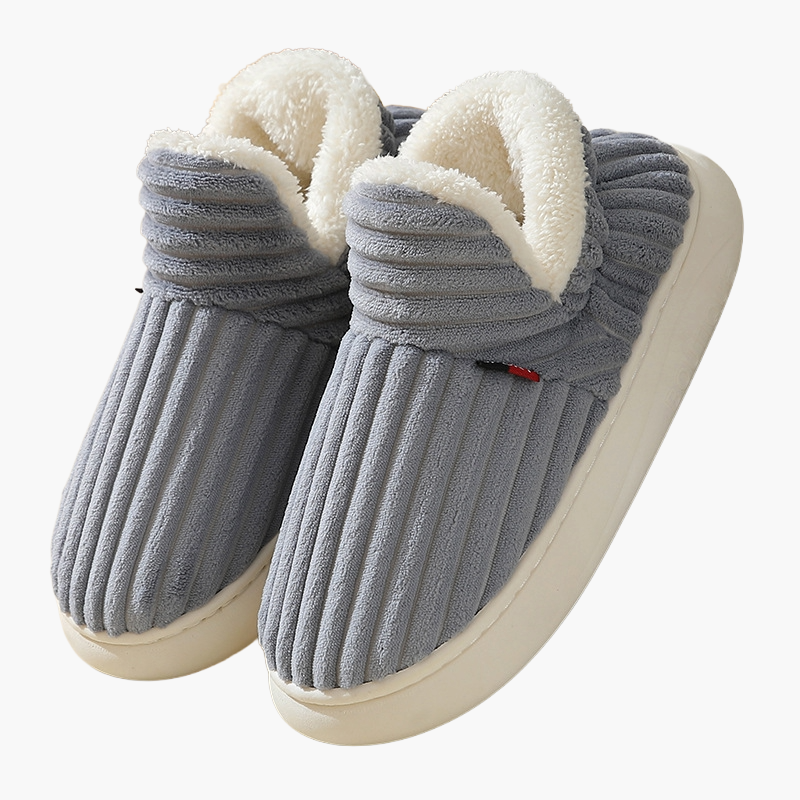 Ultra comfortable unisex winter slippers for indoors, modern style, non-slip