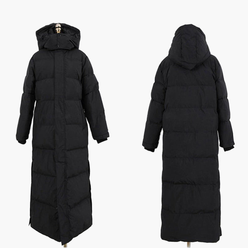 Doudoune Longue Femme Style Urbain Hiver | Manteau Matelassé Chaud Élégant