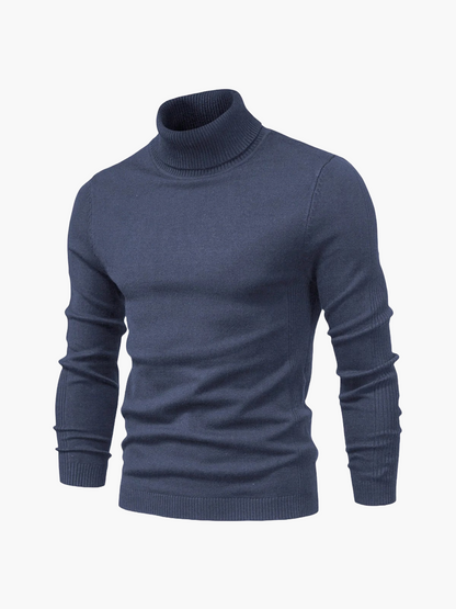 Pull à Col Roulé Élégant pour Homme – Style Moderne et Polyvalent