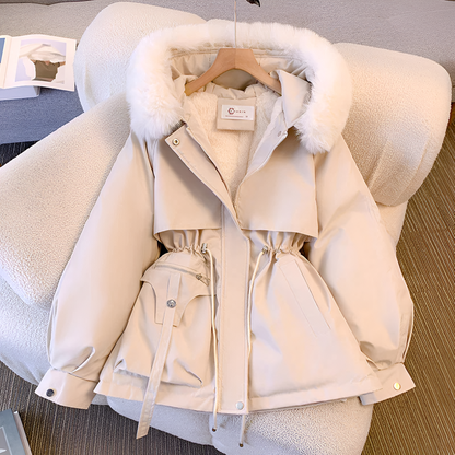 Manteau d'Hiver Élégant pour Femme Style Parka Chaud et Tendance