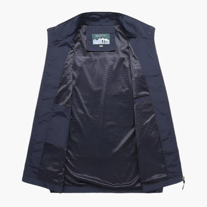 Gilet sans manches homme style urbain polyvalent pour loisirs et activités extérieures