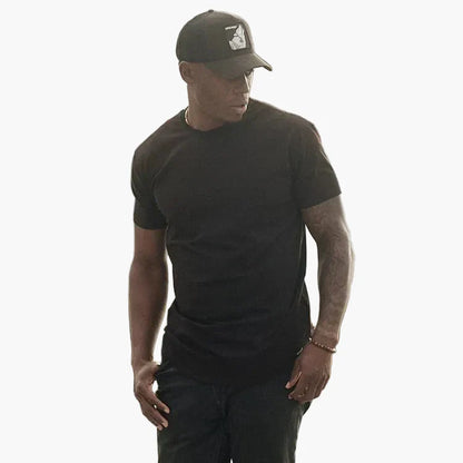 Camiseta ajustada para hombre estilo atlético para entrenamiento y ocio