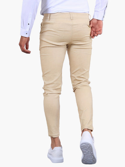 Pantalon chino skinny pour homme style urbain idéal quotidien et sortie