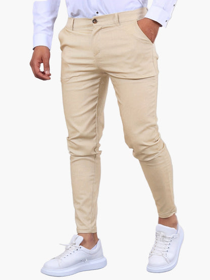 Pantalon chino skinny pour homme style urbain idéal quotidien et sortie