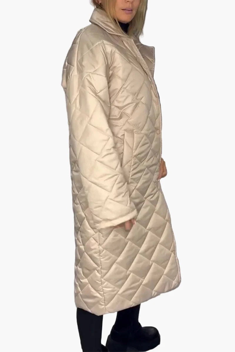 Manteau matelassé réversible femme style urbain élégant et tendance