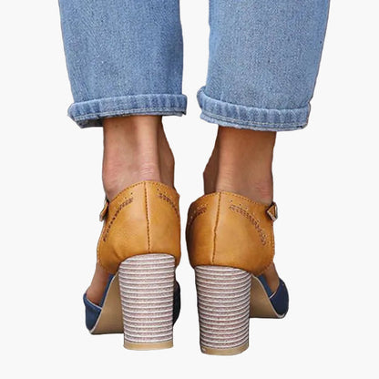 Comfort balance heeled shoes for women – Daily elegance and orthopedic support