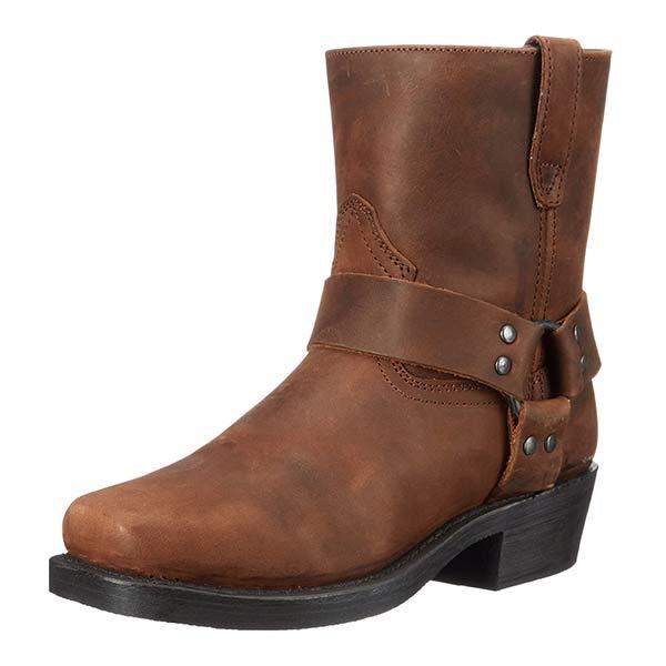 Micheal – Bottes Western en Cuir Vintage