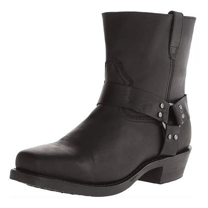 Micheal – Bottes Western en Cuir Vintage