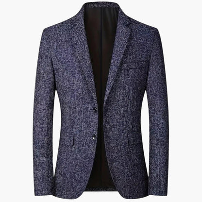 Blazer classique homme coupe ajustée style affaires et occasions habillées