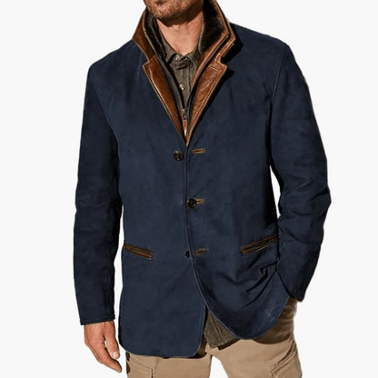 Veste Style Classique Décontracté Homme – Élégance Polyvalente Automne/Hiver