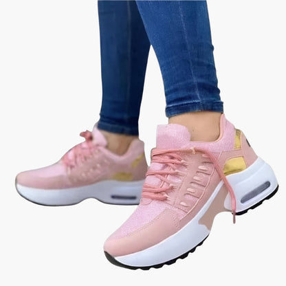 Baskets orthopédiques femme style moderne pour confort quotidien et marche active