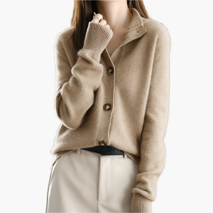 Cardigan Femme Élégant Style Décontracté pour Bureau ou Quotidien