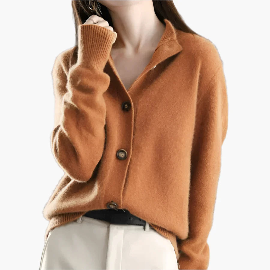 Cardigan Femme Élégant et Douillet Style Décontracté pour Automne et Hiver