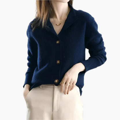 Cardigan Femme Élégant et Douillet Style Décontracté pour Automne et Hiver