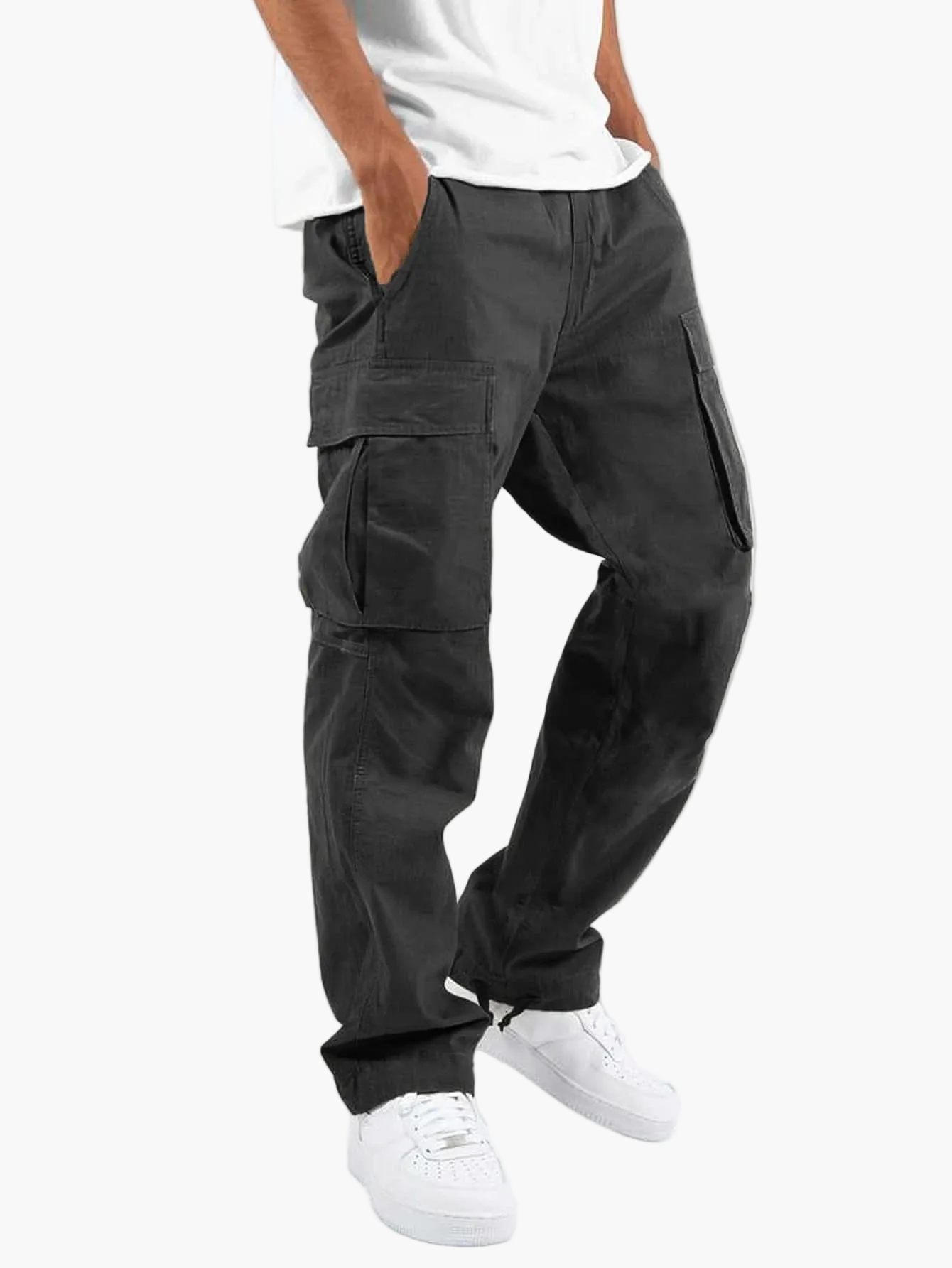Pantaloni da lavoro uomo taglio comodo stile urbano versatile