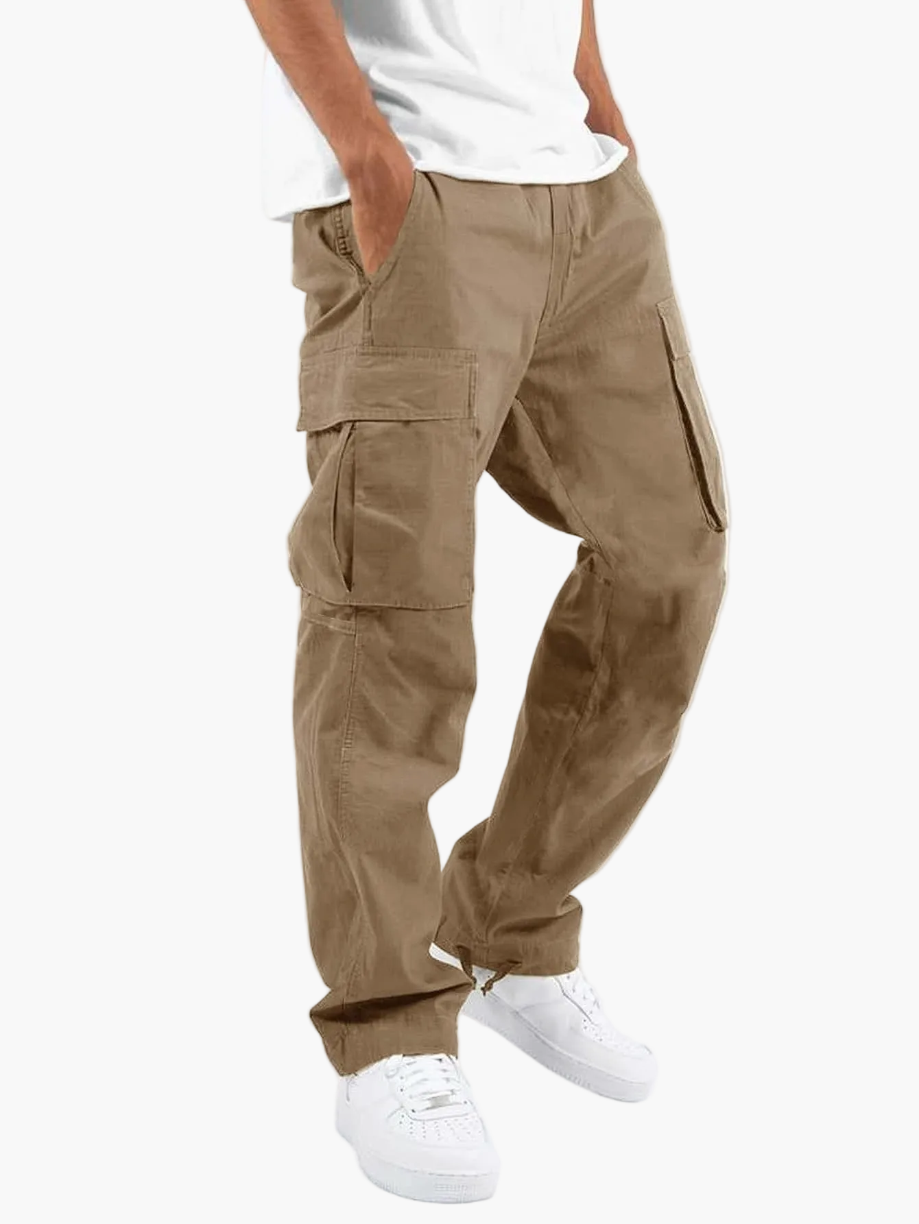 Pantaloni da lavoro uomo taglio comodo stile urbano versatile