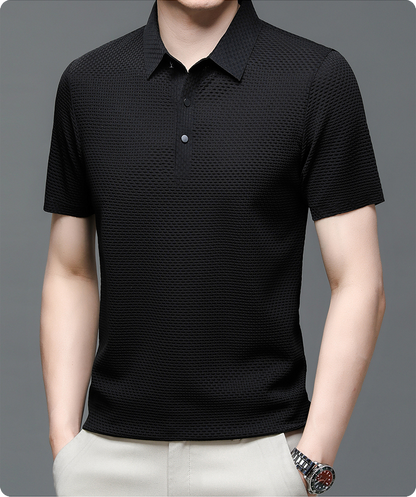 Polo Homme Style Moderne Respirant pour Été – Look Élégant et Décontracté