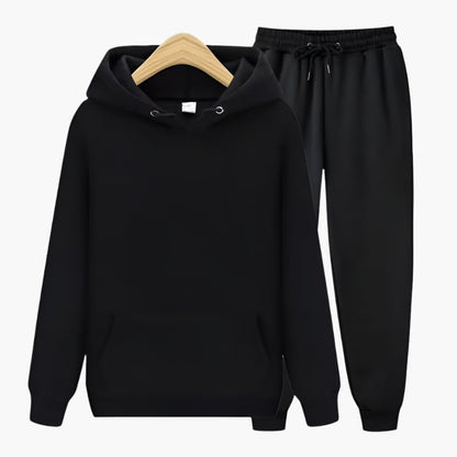Ensemble de survêtement à capuche pour homme - Style décontracté et confortable, idéal pour le sport et la détente