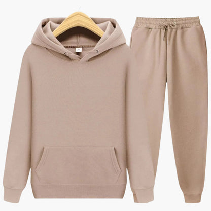Ensemble de survêtement à capuche pour homme - Style décontracté et confortable, idéal pour le sport et la détente