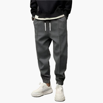Pantalon de Jogging Style Urbain pour Homme - Confort Quotidien et Chaleur - Idéal Sport et Loisirs