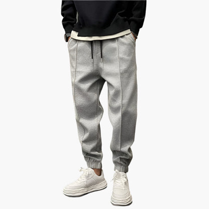 Pantalon de Jogging Style Urbain pour Homme - Confort Quotidien et Chaleur - Idéal Sport et Loisirs