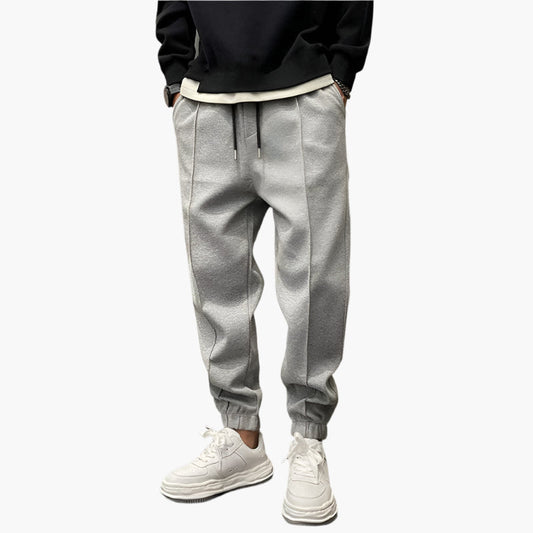 Pantalon de Jogging Style Urbain pour Homme - Confort Quotidien et Chaleur - Idéal Sport et Loisirs