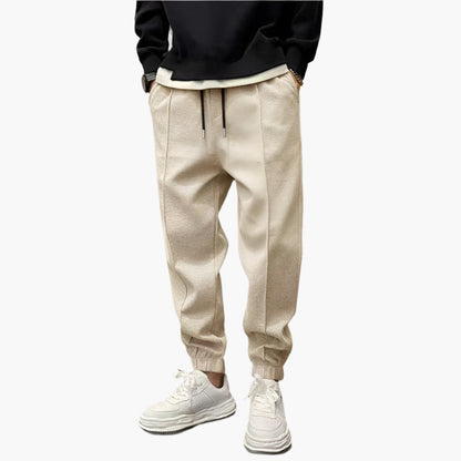 Pantalon de Jogging Style Urbain pour Homme - Confort Quotidien et Chaleur - Idéal Sport et Loisirs