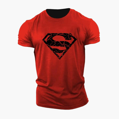 Camiseta para hombre estilo Poder de Superman – Aficionado a la tecnología y superhéroe, diseño emblemático