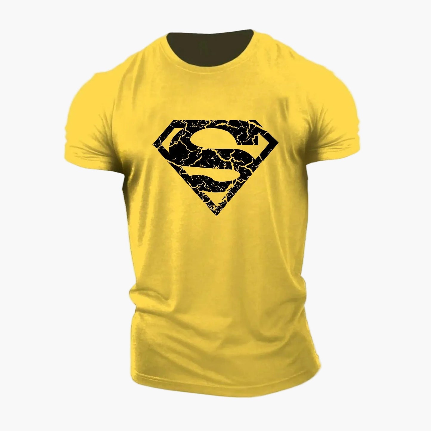 Camiseta para hombre estilo Poder de Superman – Aficionado a la tecnología y superhéroe, diseño emblemático