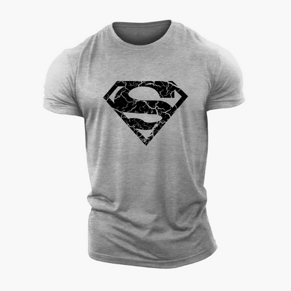 Camiseta para hombre estilo Poder de Superman – Aficionado a la tecnología y superhéroe, diseño emblemático