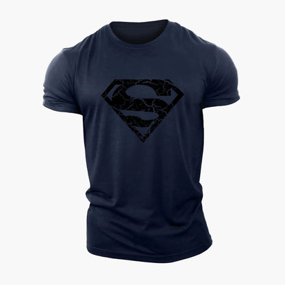 Camiseta para hombre estilo Poder de Superman – Aficionado a la tecnología y superhéroe, diseño emblemático