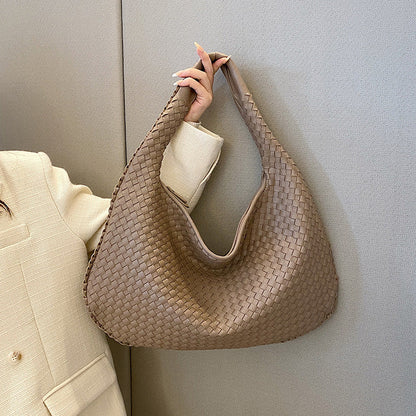Elle - Sac Tote en Cuir Tressé