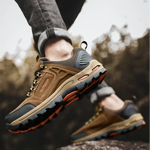 Chaussures de randonnée homme confort orthopédique trekking extérieur