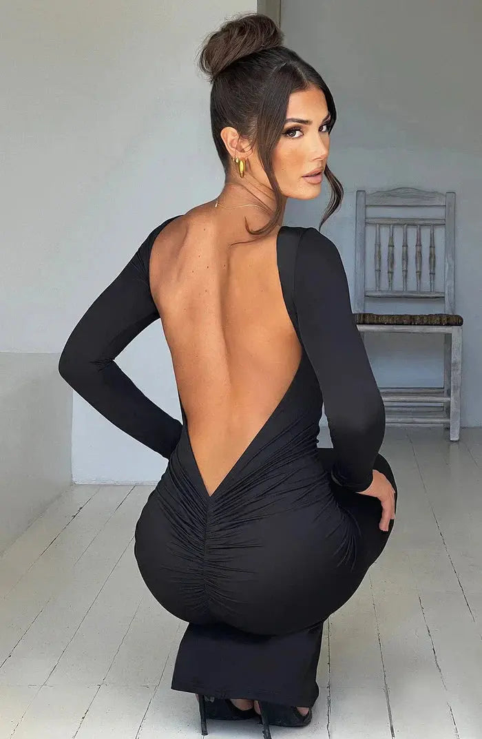 Wendy – Robe Longue Élégante pour Femme