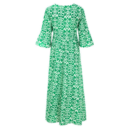 Deborah – Robe Florale à Col V pour Femmes