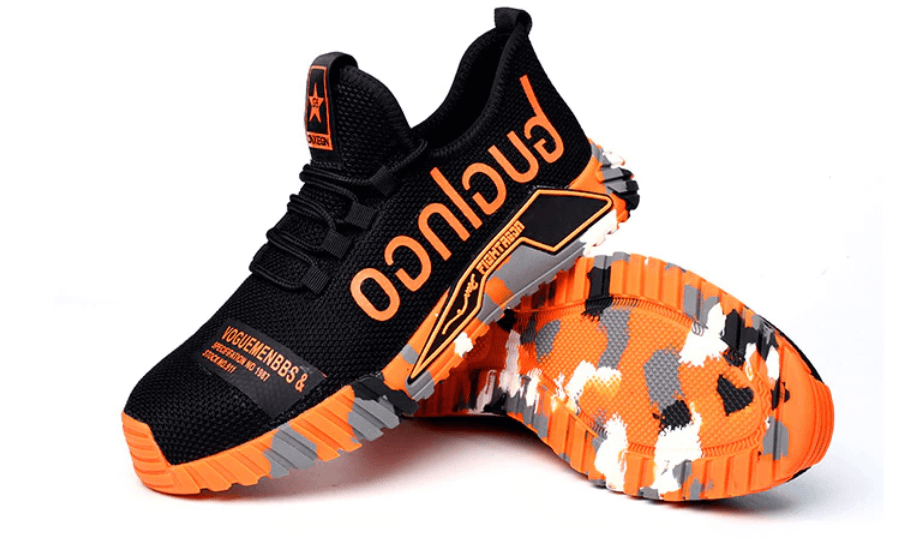 Chaussures de sécurité homme style sportif pour travail et aventure