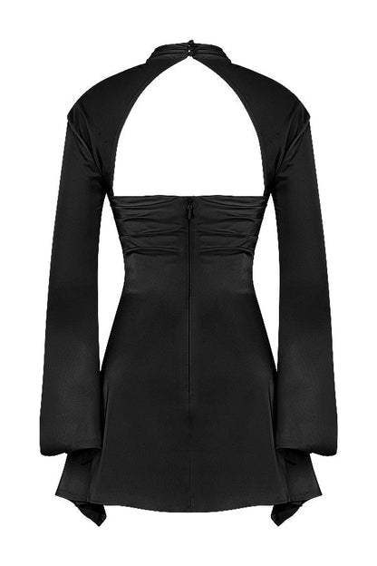 Mary – Robe Corset Drapée