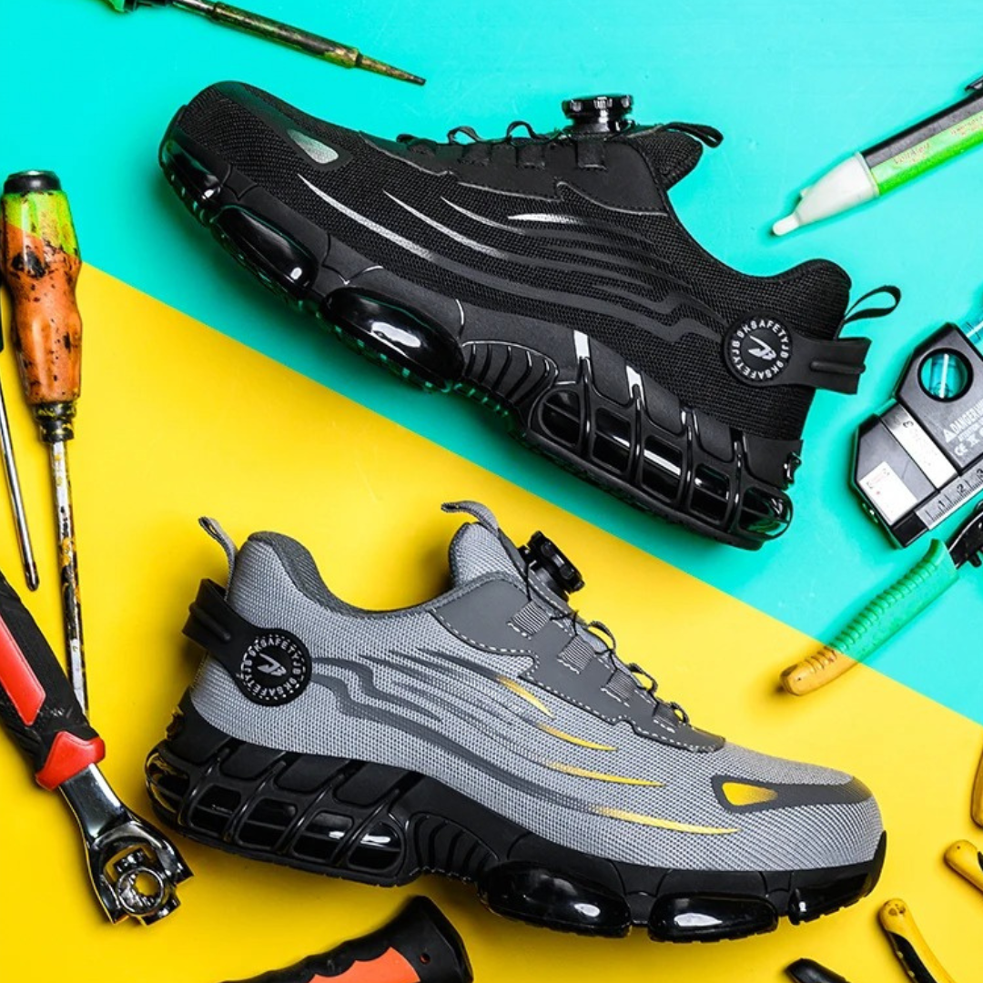 Zapatos de seguridad para hombre estilo deportivo para trabajo y ocio – Comodidad y protección avanzadas