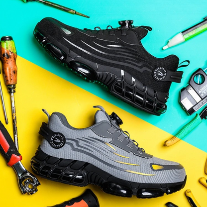 Zapatos de seguridad para hombre estilo deportivo para trabajo y ocio – Comodidad y protección avanzadas