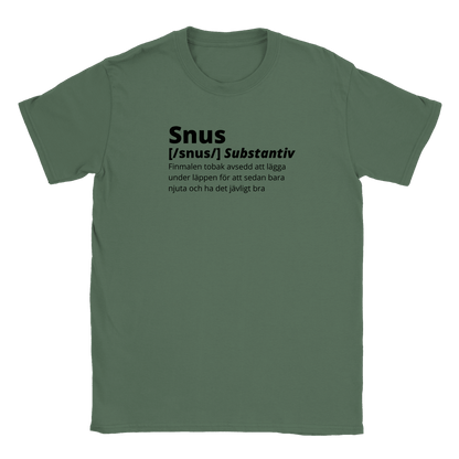 Holly – T-shirt Unisexe Imprimé Snus