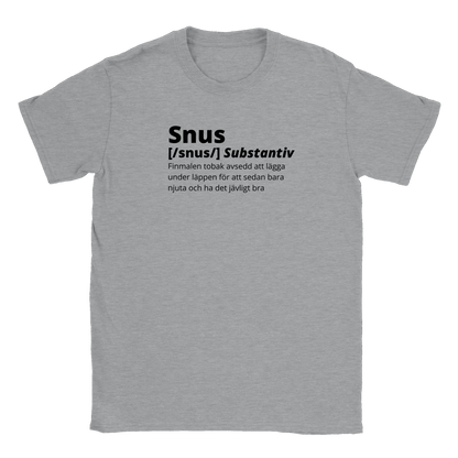 Holly – T-shirt Unisexe Imprimé Snus