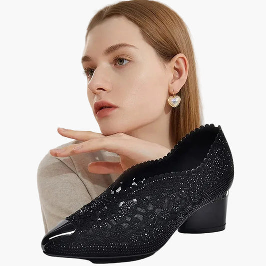 Scarpe ortopediche eleganti con tacco per donna - Raffinatezza e comodità quotidiana