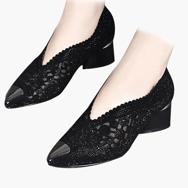 Orthopedic dress shoes with heels for women - Elegance and daily comfort