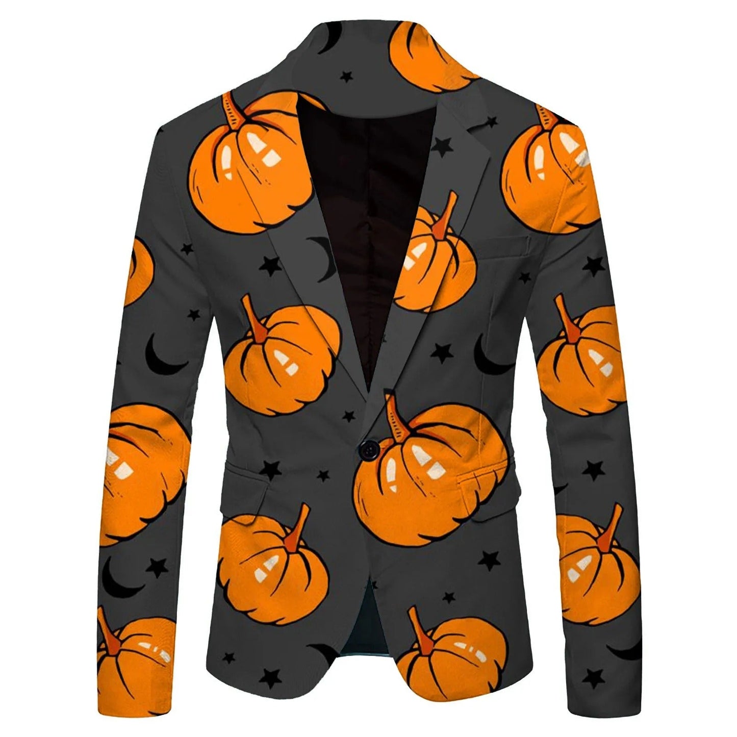 Kenny – Blazer à Motif Citrouille Halloween pour Hommes