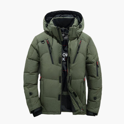 Veste d'hiver pour homme style urbain matelassée – Idéale pour le froid et les activités extérieures