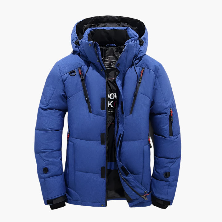 Veste d'hiver pour homme style urbain matelassée – Idéale pour le froid et les activités extérieures