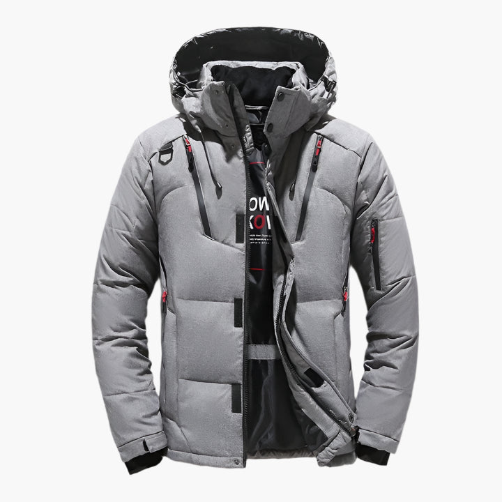 Veste d'hiver pour homme style urbain matelassée – Idéale pour le froid et les activités extérieures