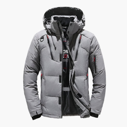 Veste d'hiver pour homme style urbain matelassée – Idéale pour le froid et les activités extérieures